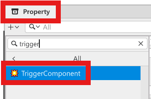 Trigger Component 추가