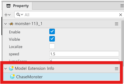 Model Extension Info