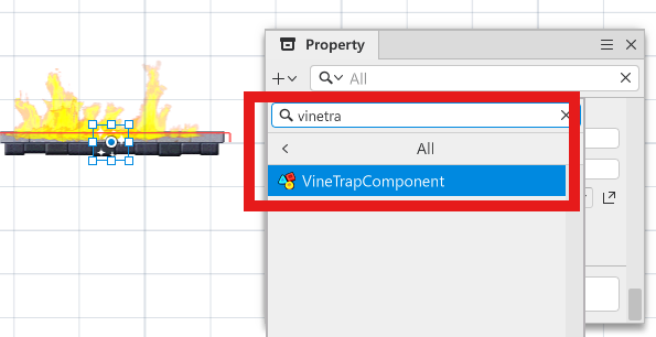 VineTrapComponent 추가