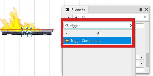 TriggerComponent 추가